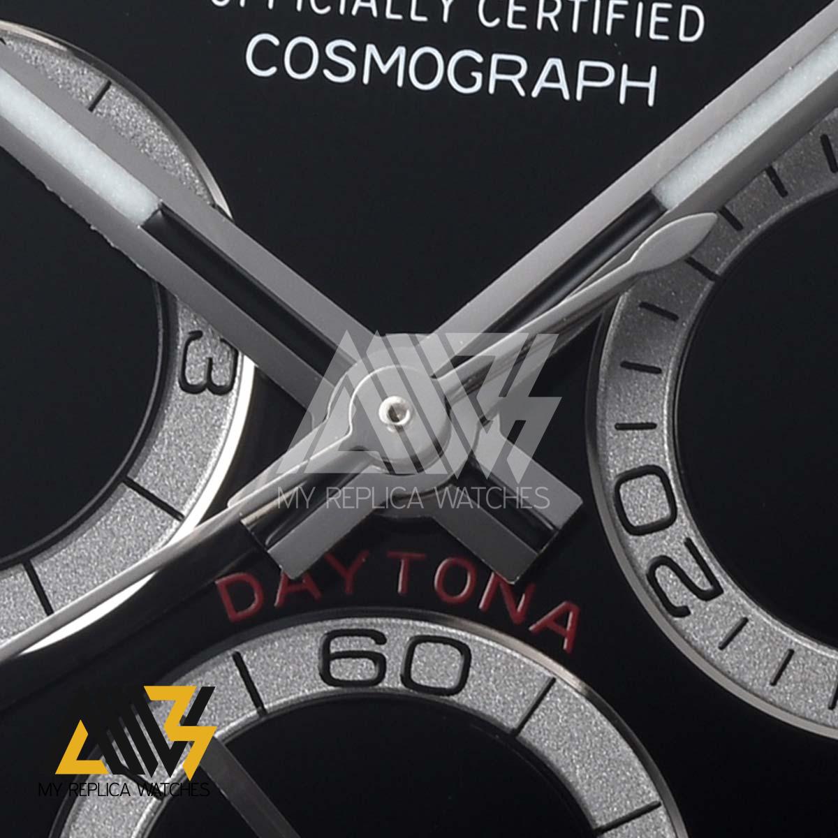 Daytona 2023 126500LN 904L Stainless Steel Case Clean Factory 1:1 Best Edition Black Dial On Stainless Steel Bracelet SH.4131
