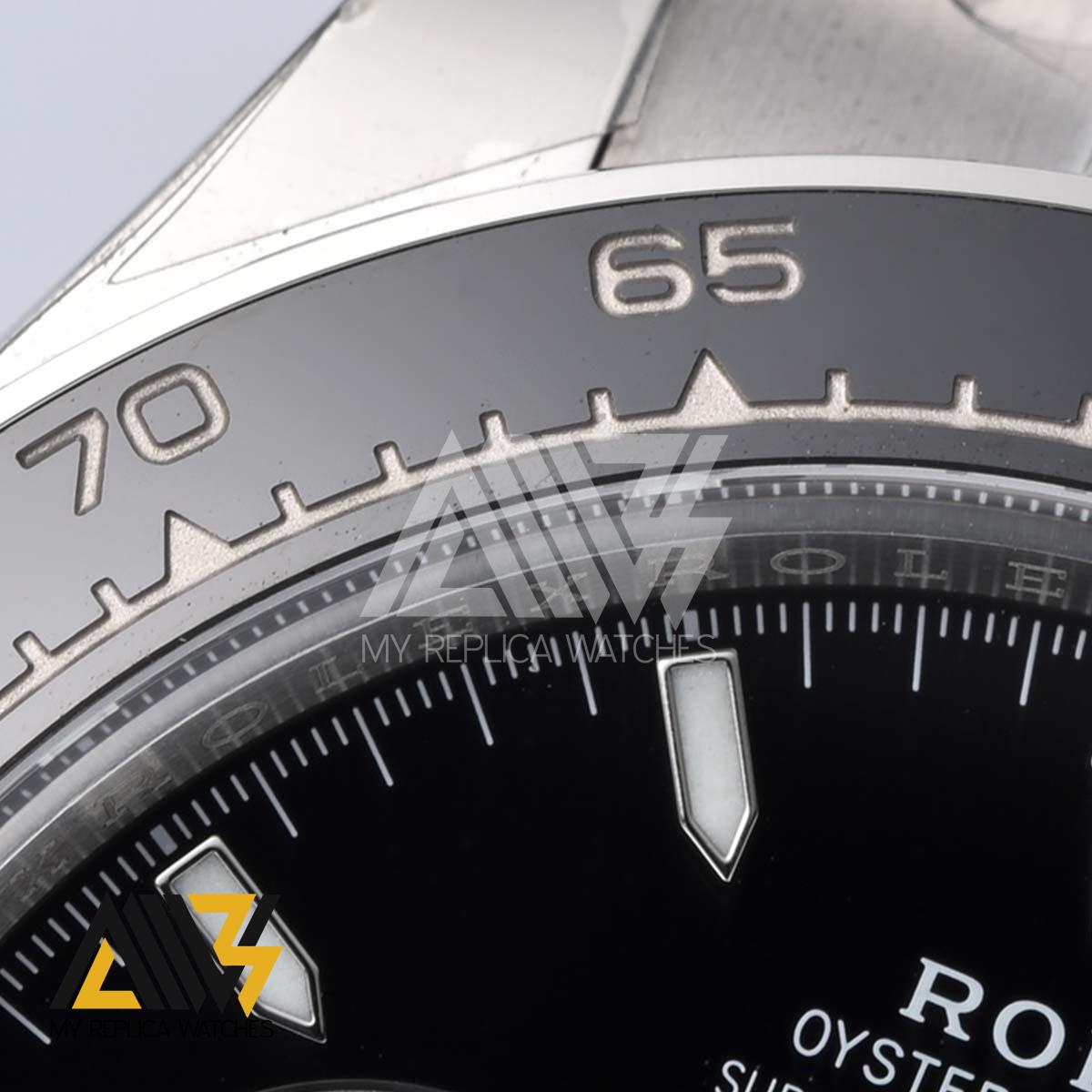 Daytona 2023 126500LN 904L Stainless Steel Case Clean Factory 1:1 Best Edition Black Dial On Stainless Steel Bracelet SH.4131