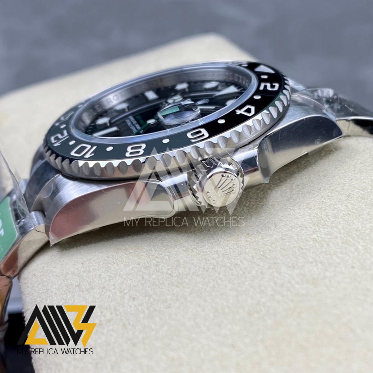 GMT Master II 126710 GRNR Black/Gray Ceramic Bezel ARF 1:1 Best Edition Black Dial on Oyster Bracelet VR3285
