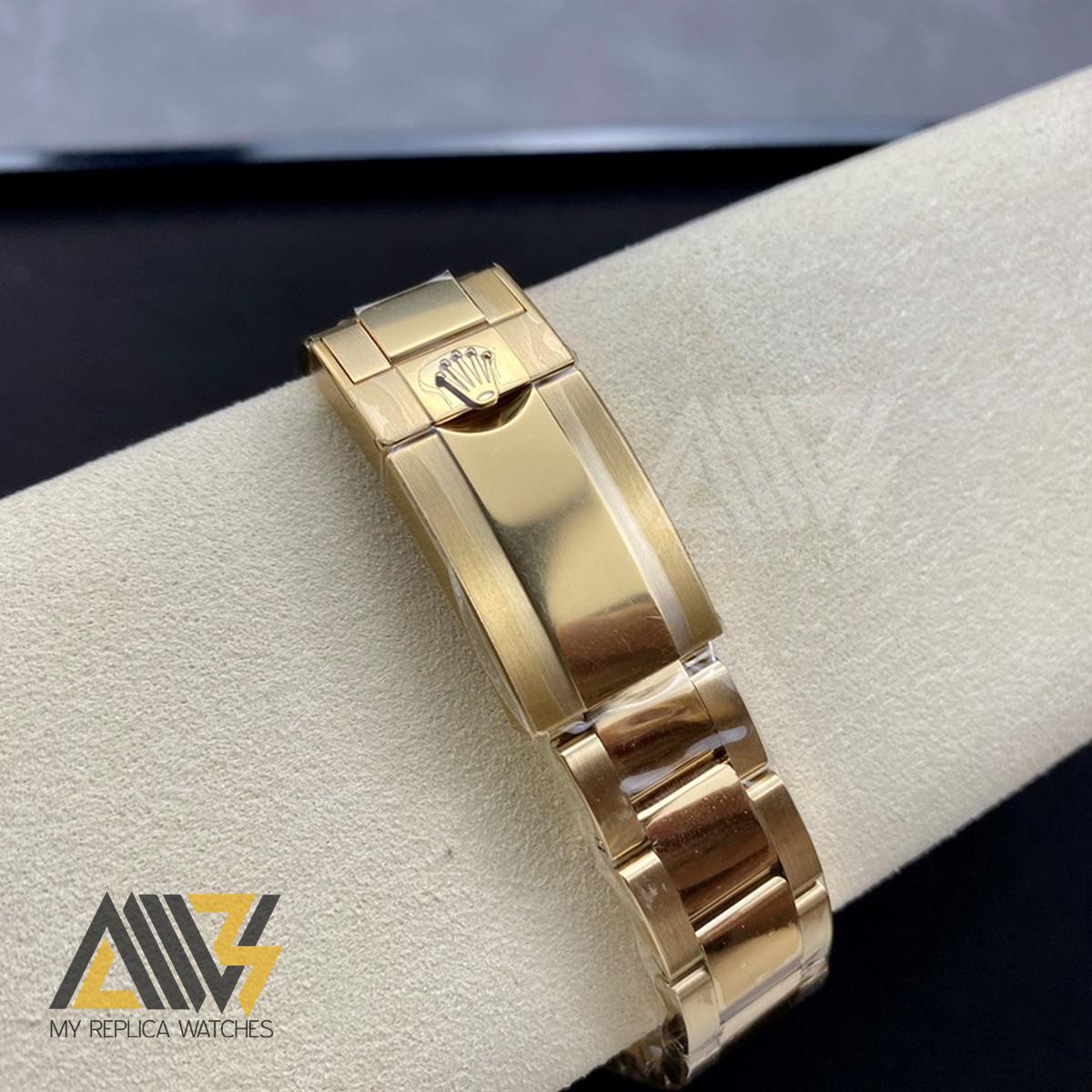 Daytona Cosmograph 116508 18K Yellow Gold Case Clean Factory 1:1 Best Edition Green Dial On 18K Yellow Gold Bracelet SA4130