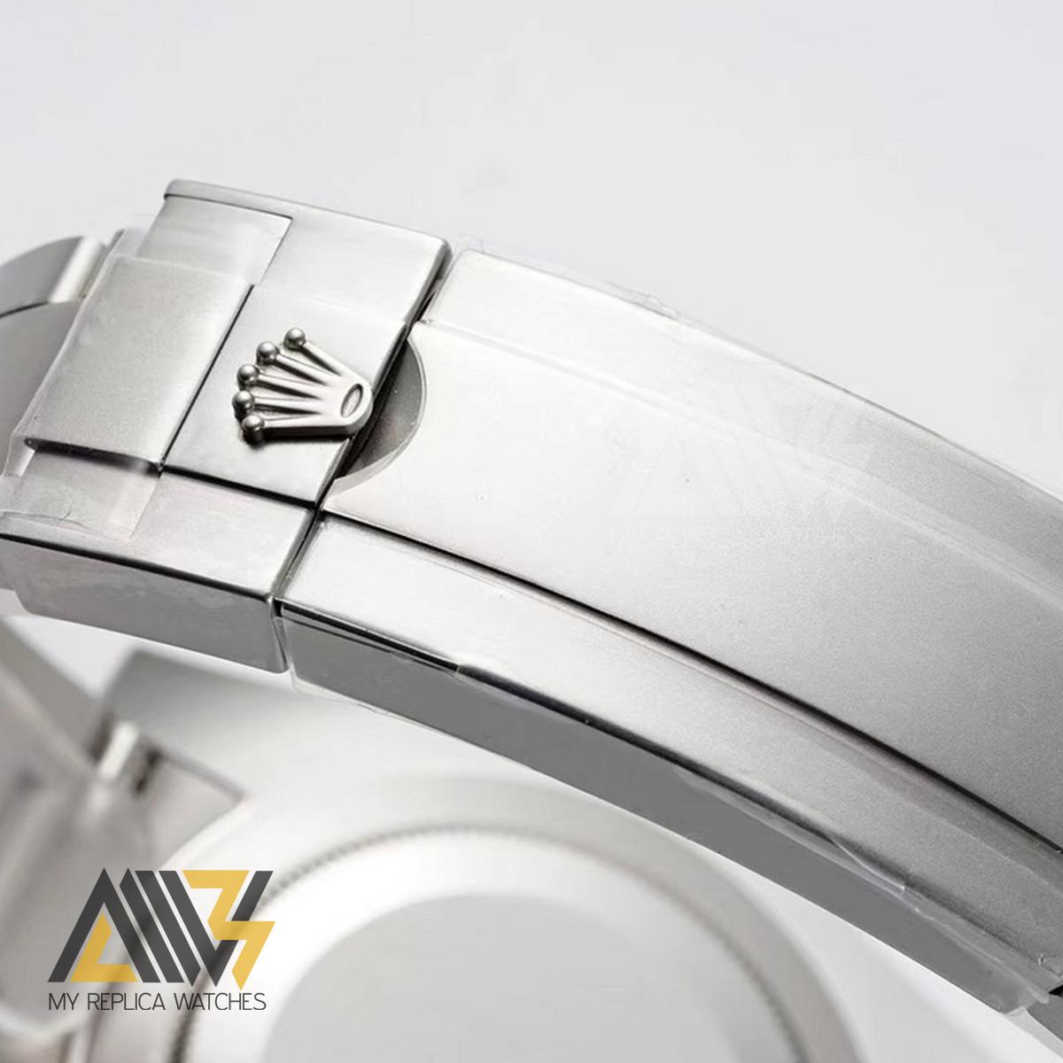 Submariner DIW Sandblasted Case VSF 1:1 Best Edition Pink Dial on Sandblasted Stainless Steel Bracelet VS3135